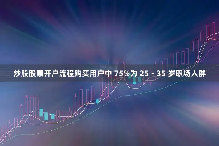 炒股股票开户流程购买用户中 75%为 25 - 35 岁职场人群